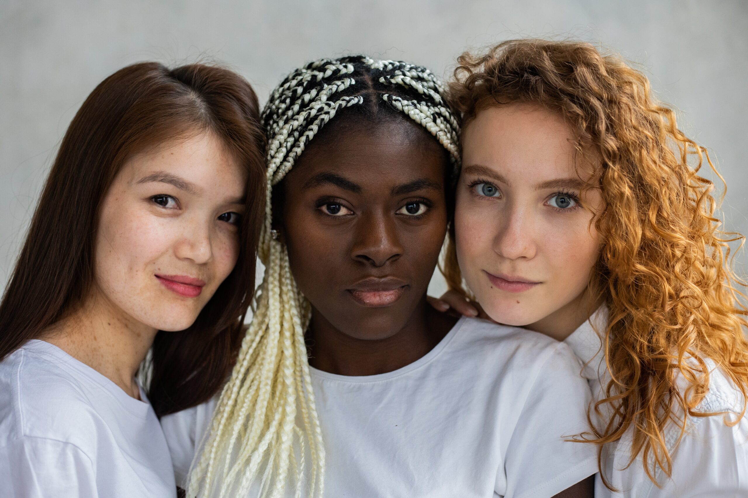 Three Young Women Women